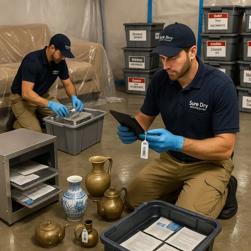 Content Protection and Restoration process in Sanger, TX